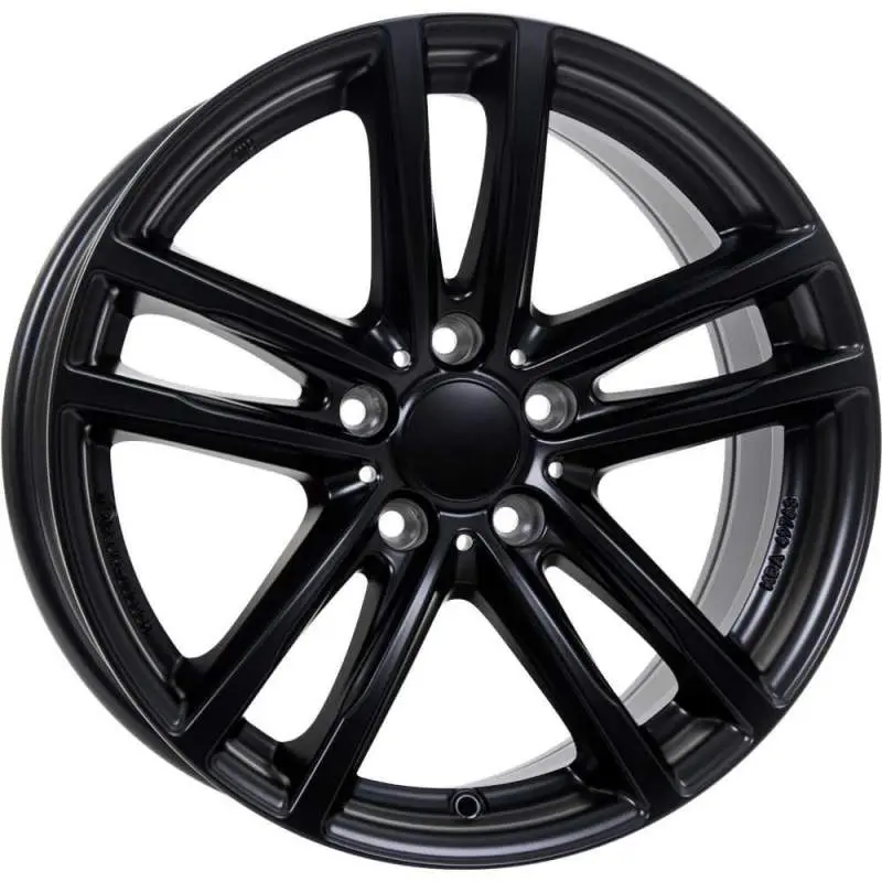 Литой диск Alutec X10 черный, 17x7.5 5x120 ET32 центральное отверстие 72