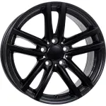 Alloy Wheel Alutec X10 Black, 17x7.5 5x120 ET32 middle hole 72