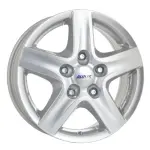Valuvelg Alutec haare Silver T, 160x6.5 5x120 ET50 Keskava 65