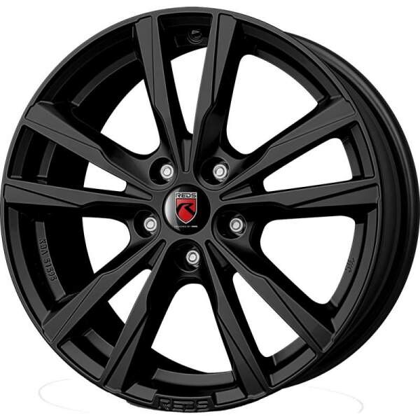 Alloy Wheel Reds K2 HD Matt Black, 16x6.5 ET middle hole 72