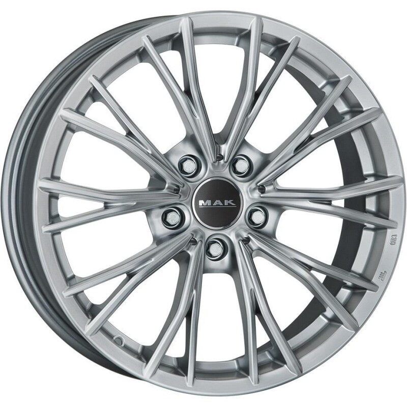 Alloy Wheel MAK Mark Silver 7.5x17" 5x120 ET43 middle hole 72.6