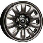 alloy wheel alcar hybridrad anthracite, 16x6.0 5x100 et35 medium 57