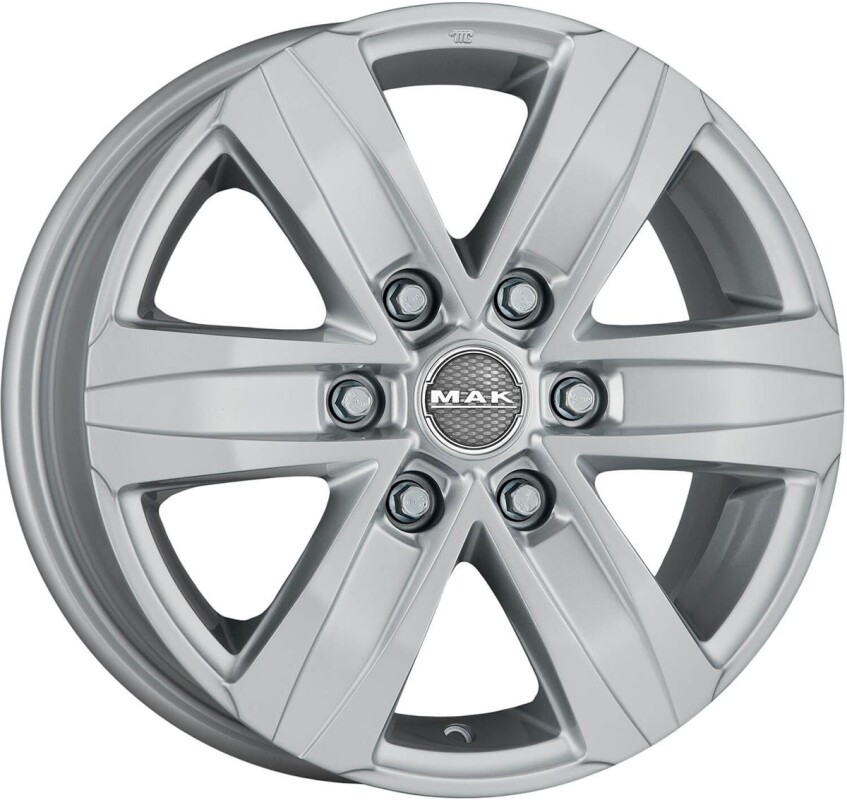 Valuvelg MAK kivi 6 Silver 7.5x17" 6x130 ET60 Keskava 84.1