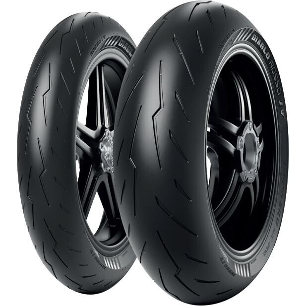 Mootorratta rehv 200/55ZR17 Pirelli DIABLO ROSSO IV 78W TL SPORT TOURING & TRAC tagumine