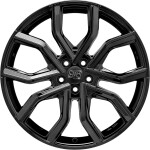 Alloy Wheel MSW 41 Gloss Black, x0.0 ET middle hole