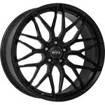 Alloy Wheel Dotz Suzuka black, 18x8.0 5x112 ET48 middle hole 70