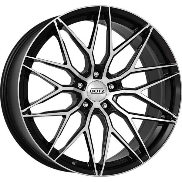 Alloy Wheel Dotz Suzuka dark, 18x8.0 5x108 ET45 middle hole 70