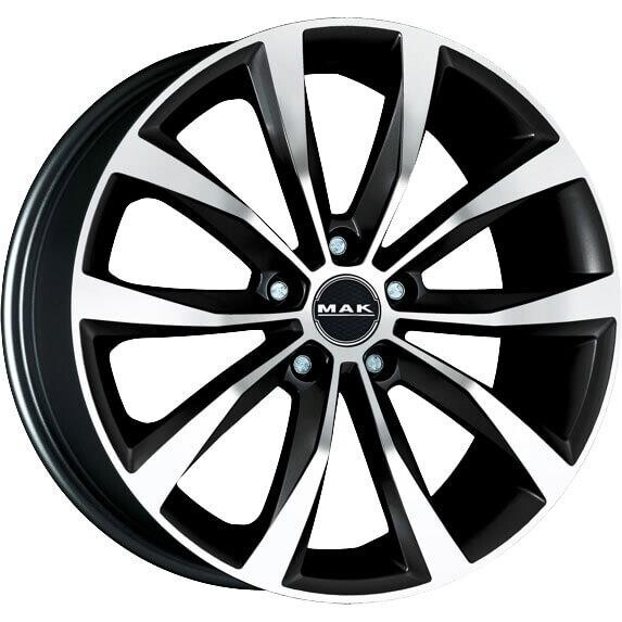 Alloy Wheel MAK Wolf Black Mirror 8x18" 5x114.3 ET40 middle hole 76