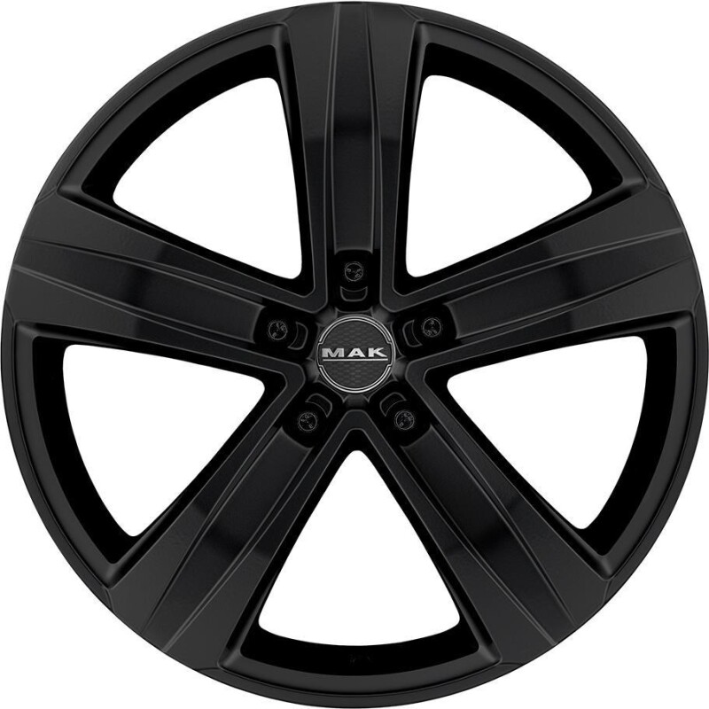 Alloy Wheel MAK Stone 5 Gloss Black 7.5x18" 5x130 ET56 middle hole 89.1