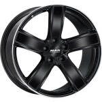 Alloy Wheel MAK Turismo-D-FF Gloss Black Mirror Ring 10.5x20" 5x130 ET64 middle hole 71.6