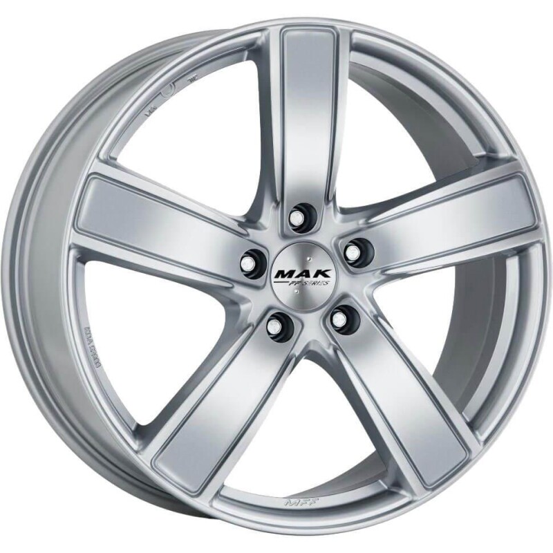 Alloy Wheel MAK Turismo-FF Silver 9.5x20" 5x130 ET65 middle hole 71.6