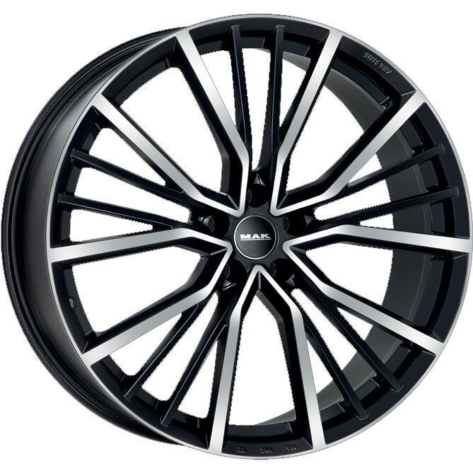 Alloy Wheel MAK Union Black Mirror 7.5x17" 5x112 ET39 middle hole 57.1