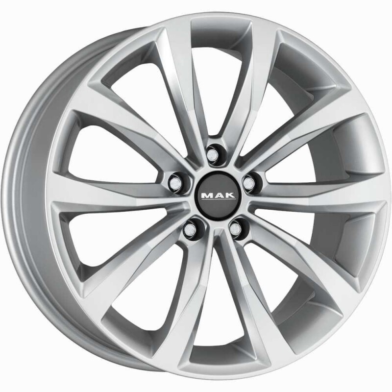 Alloy Wheel MAK Wolf Silver 7.5x18" 5x112 ET39 middle hole 66.6