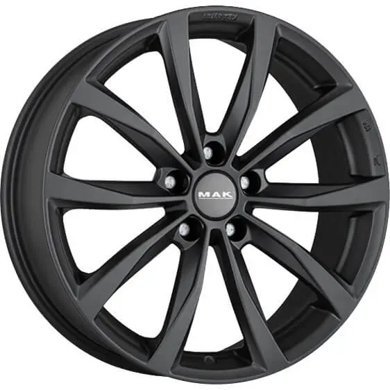 Литой диск MAK Wolf Gloss черный, 17x7.0 5x112 ET40 центральное отверстие 57