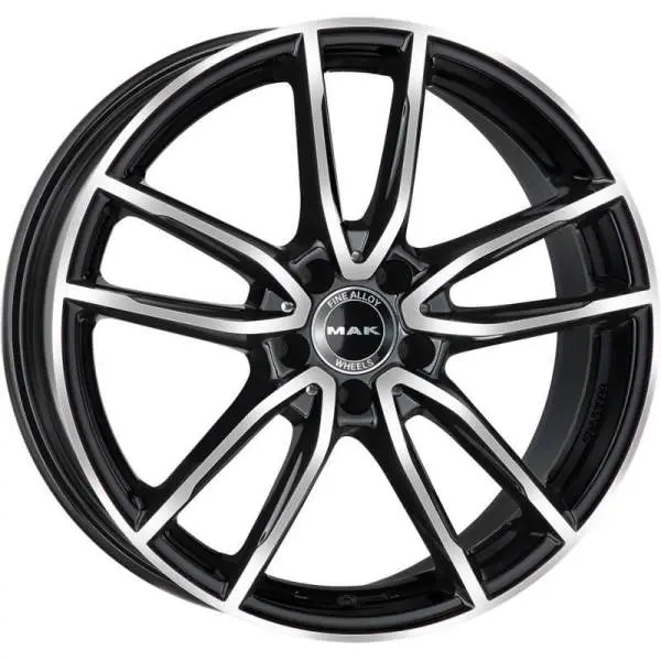 Alloy Wheel MAK Evo Black Mirror, 20x8.5 ET middle hole 66