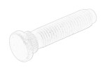Rattatihvt (topelt M14X60 autotele) sobib: FORD TRANSIT 2.0D-3.2D 01.00-08.14