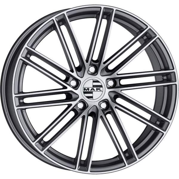 Alloy Wheel MAK Leipzig Gun Met-Mirr, 20x9.0 5x130 ET50 middle hole 71