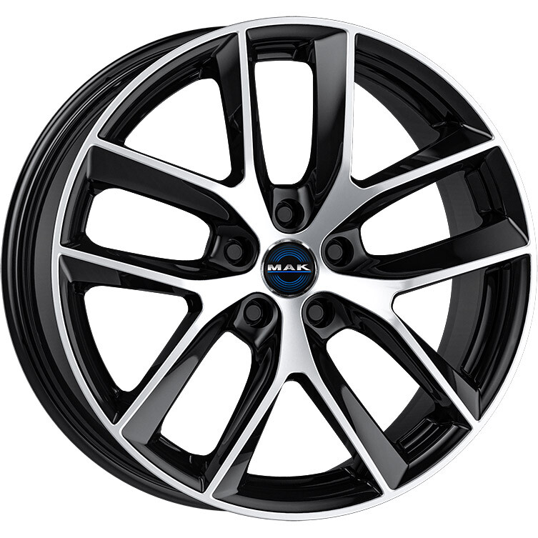 Alloy Wheel MAK Voltage Black Mirror, 19x8.5 5x114.3 ET40 middle hole 64