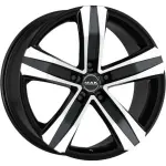 Alloy Wheel MAK Stone 5 Black Mirror, 16x6.5 ET middle hole 66