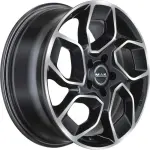 Alloy Wheel MAK Express Black Mirror, 18x7.5 5x112 ET52 middle hole 66