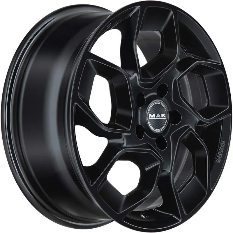 Alloy Wheel MAK Express Gloss Black, 16x6.5 5x120 ET50 middle hole 65