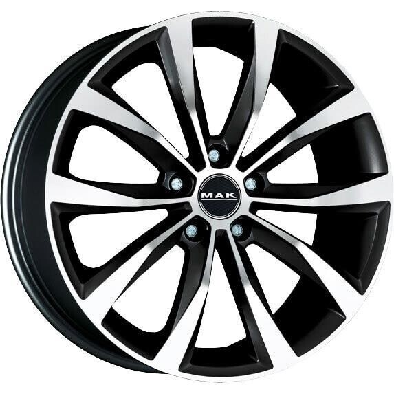 Alloy Wheel MAK Wolf Black Mirror 8x18" 5x115 ET40 middle hole 70.2