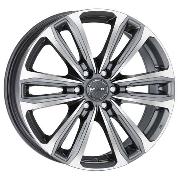 Литой диск MAK Safari 6 Gun метал Mirr, 17x7.5 6x139.7 ET38 центральное отверстие 67