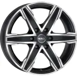 Alloy Wheel MAK King6 Ice Black, 16x6.5 6x139.7 ET20 middle hole 06