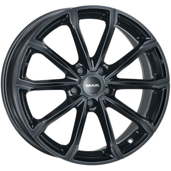 Alloy Wheel MAK DaVinci Gloss Black, 18x8.0 5x112 ET40 middle hole 66