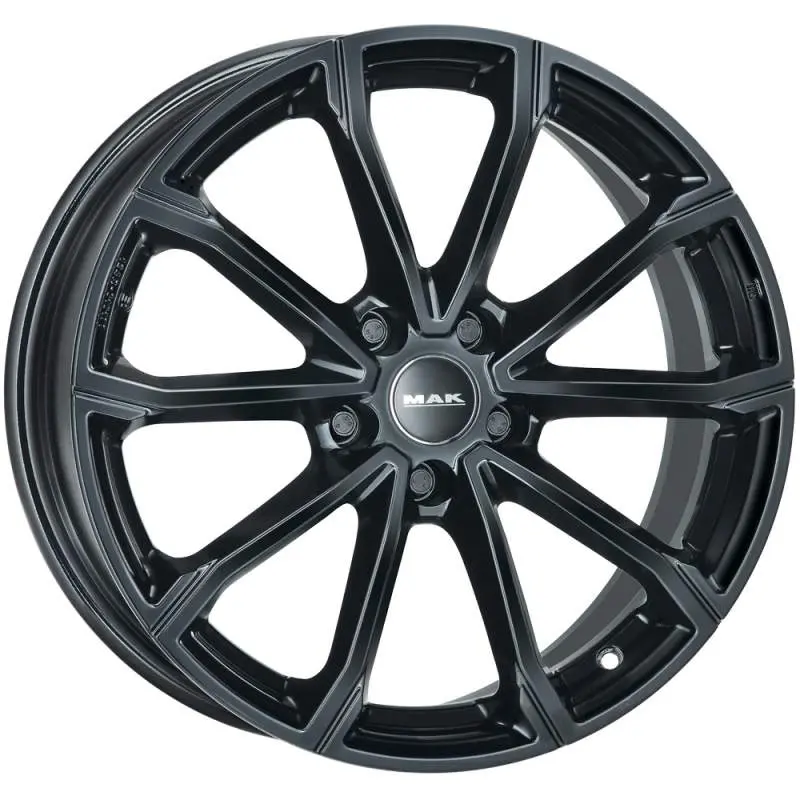 Литой диск MAK DaVinci Gloss черный, 17x7.0 5x112 ET40 центральное отверстие 57