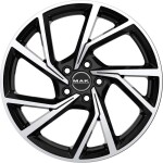 Alloy Wheel MAK Kassel Black Mirror, 18x7.5 5x114.3 ET38 middle hole 76