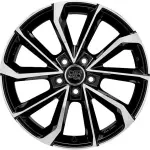 Alloy Wheel MSW 42 Gloss Black Full Polished 8x18" 5x112 ET40 middle hole 73.1