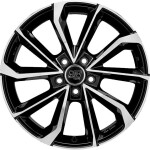 Alloy Wheel MSW 42 Gloss Black Full Polished 7.5x17" 5x108 ET38 middle hole 73.1