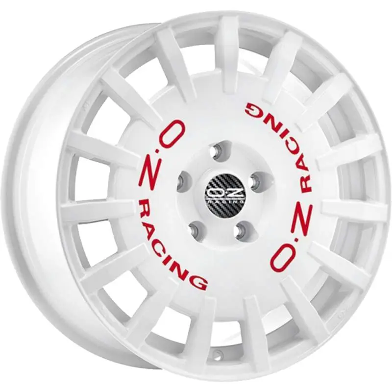 Alloy Wheel OZ Rally Racing White, 17x8.0 5x112 ET45 middle hole 75