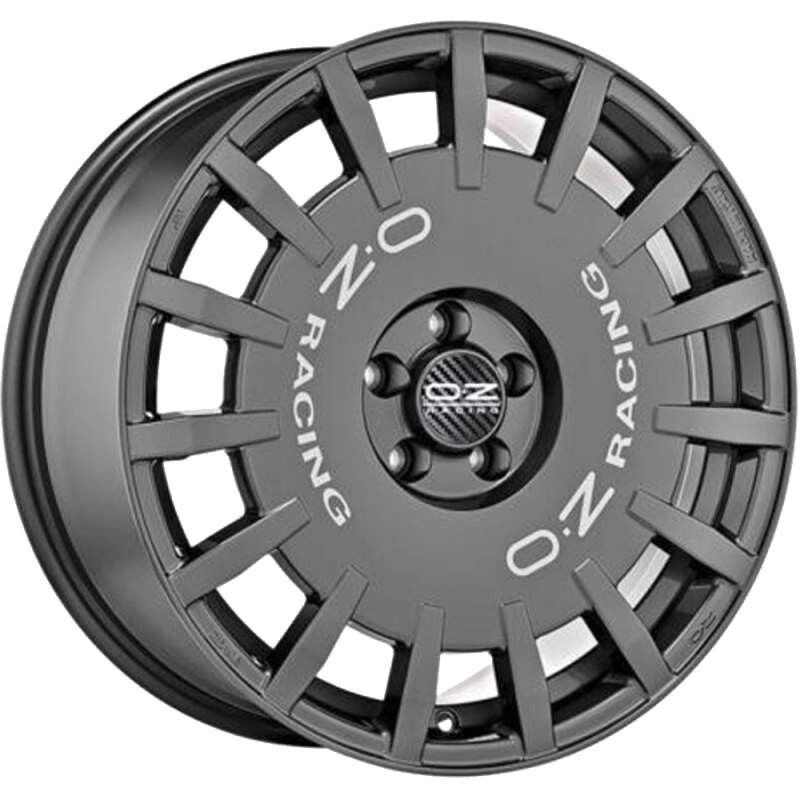 Литой диск OZ Rally Racing Graphite, 17x8.0 5x112 ET45 центральное отверстие 75