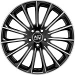 Alloy Wheel MSW 30 Gloss Black Full Polished 8.5x19" 5x112 ET38 middle hole 73.1