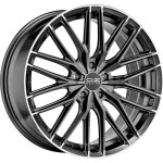 Литой диск OZ Racing Gran Turismo HLT Star Graphite Diamond Lip 8.5x20" 5x112 ET40 центральное отверстие 75