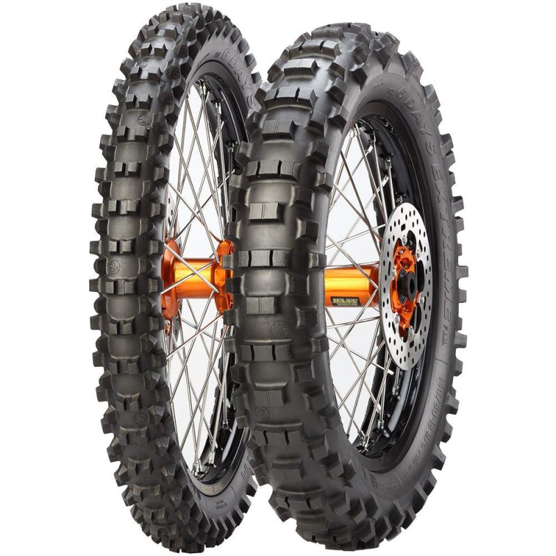 Mootorratta rehv 140/80-18 Metzeler MCE 6 DAYS EXTREME Soft 70M TT ENDURO COMPETITION tagumine S M+S (S) FIM