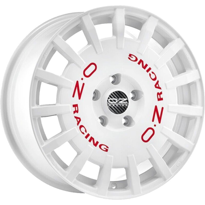 Valuvelg OZ Racing Rally Racing Race White Red Lettering 8x17" 5x112 ET35 Keskava 75
