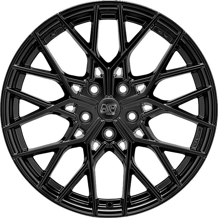 Valuvelg MSW 74 Gloss Black 8x19" 5x112 ET27 Keskava 73.1