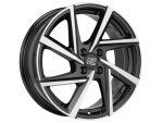 Alloy Wheel MSW 80-4 Gloss Black Full Polished 6.5x16" 4x108 ET32 middle hole 65.1