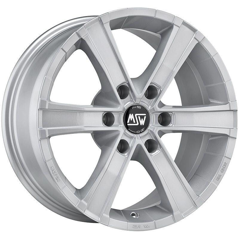Alloy Wheel MSW Sahara 6 Full Silver 8x18" 6x114.3 ET35 middle hole 66.1