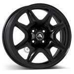 Alloy Wheel Alcar HybridRad 200100B Black 6,5x16 4x100 ET32 CB60,1 With Cap 60° 200100B, x0.7 4x100 ET32 middle hole 60.1