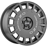 Alloy Wheel OZ Racing Rally Racing Dark Graphite Silver Lettering 7.5x18" 5x114.3 ET50 middle hole 75