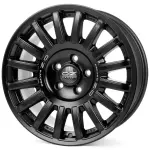 Alloy Wheel OZ Racing Rally Raid Matt Black Silver Lettering 8x17" 6x139.7 ET35 middle hole 106
