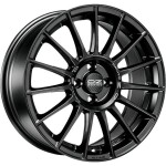 Alloy Wheel OZ Racing Superturismo LM Matt Black Silver Lettering 8.5x19" 5x114.3 ET38 middle hole 75