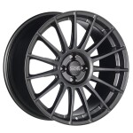 Alloy Wheel OZ Racing Superturismo LM Matt Graphite Silver Lettering 8.5x19" 5x112 ET30 middle hole 75