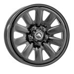 Alloy Wheel Alcar HybridRad 200101B Black 6.5x16" 4x108 ET32 middle hole 65.1