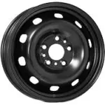Alloy Wheel KFZ 6011 Black 6x16" 5x118 ET68 middle hole 71.1