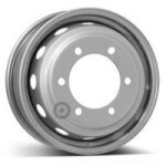 Alloy Wheel KFZ 6024 Silver 6x16" 6x205 ET124 middle hole 161